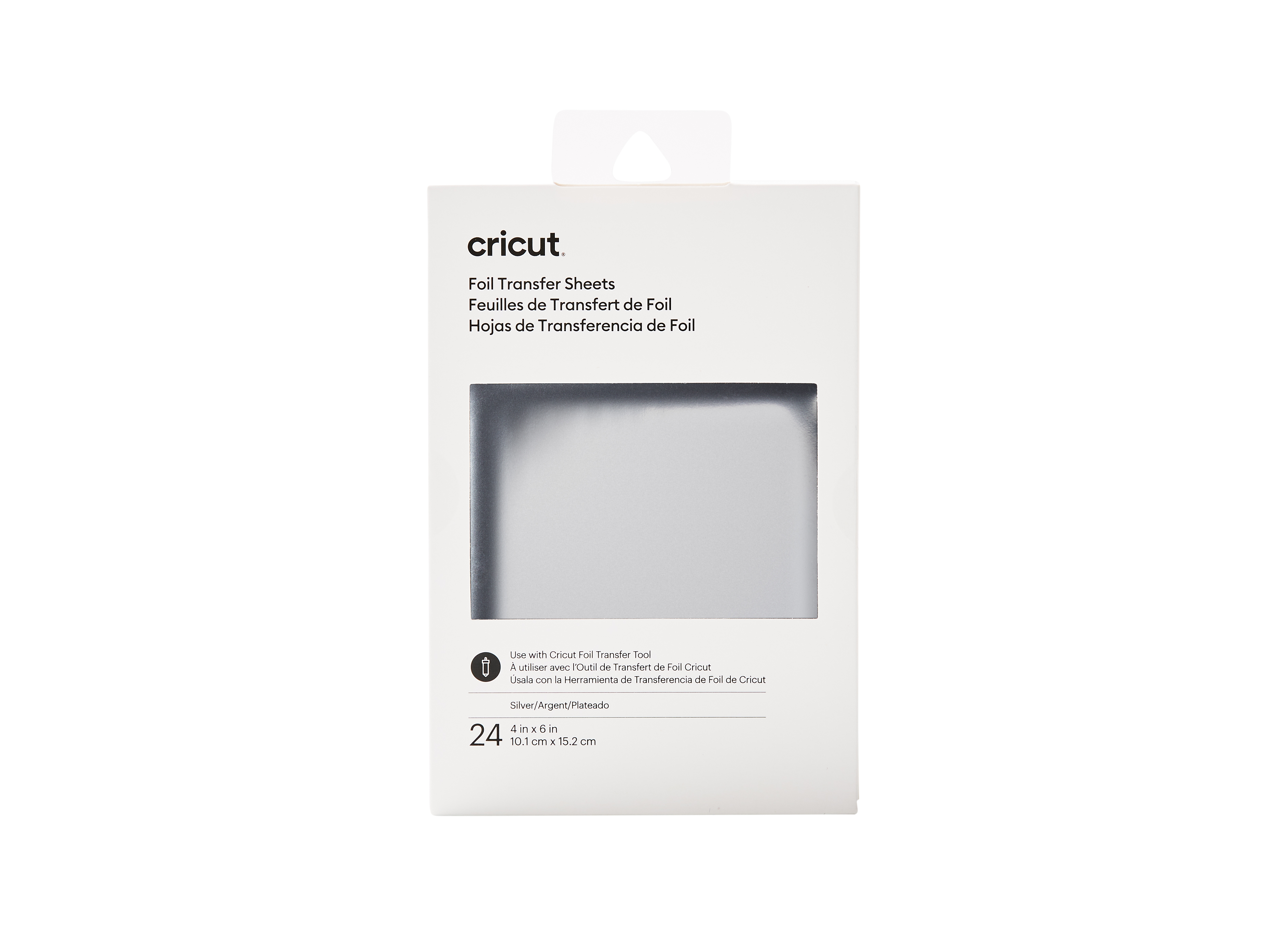 Cricut Transfer Foil Sheets 10x15cm 24 sheets (Silver)