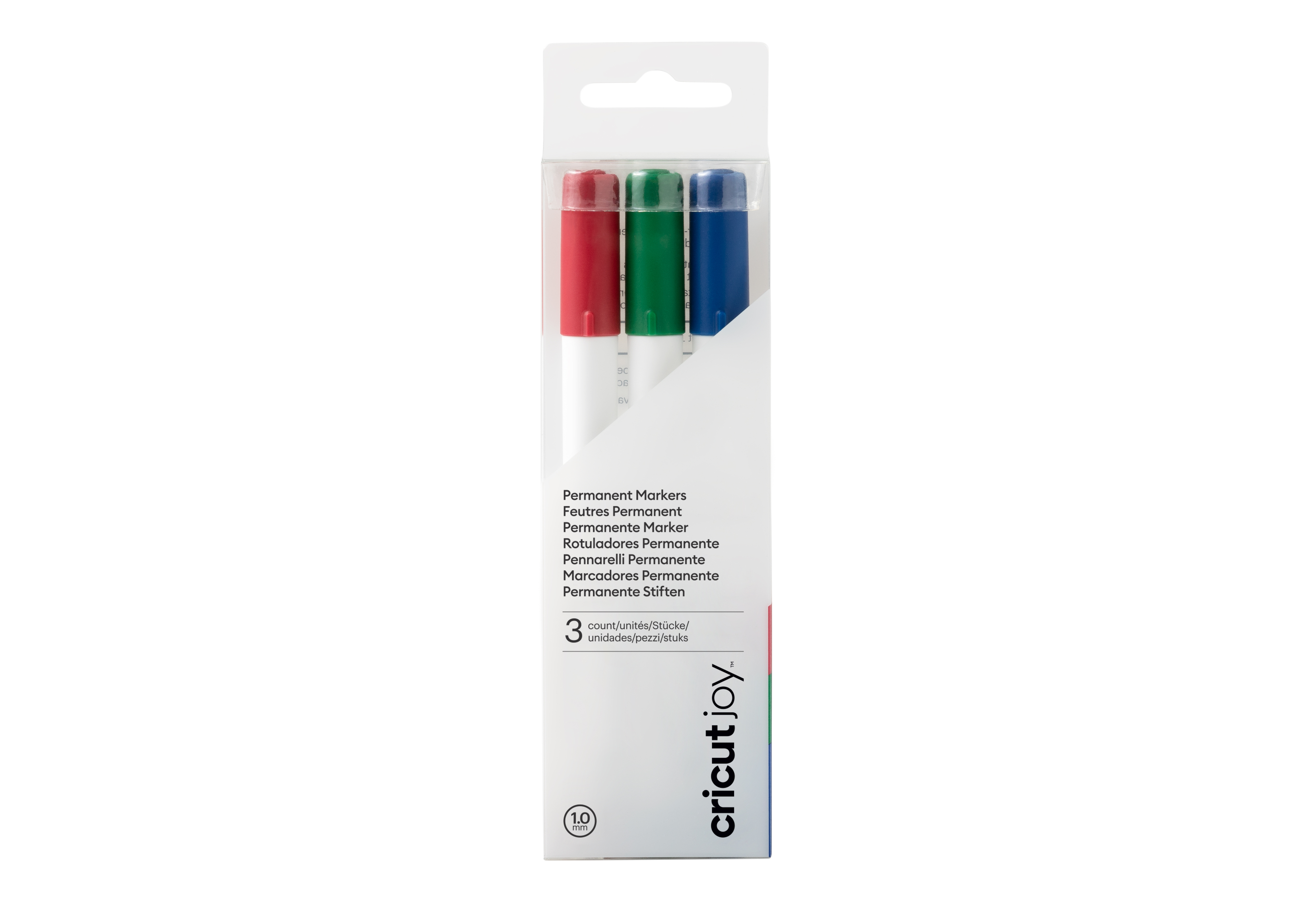 Cricut Joy Permanent markers 3-pack 1.0 (Blue, Red, Green)