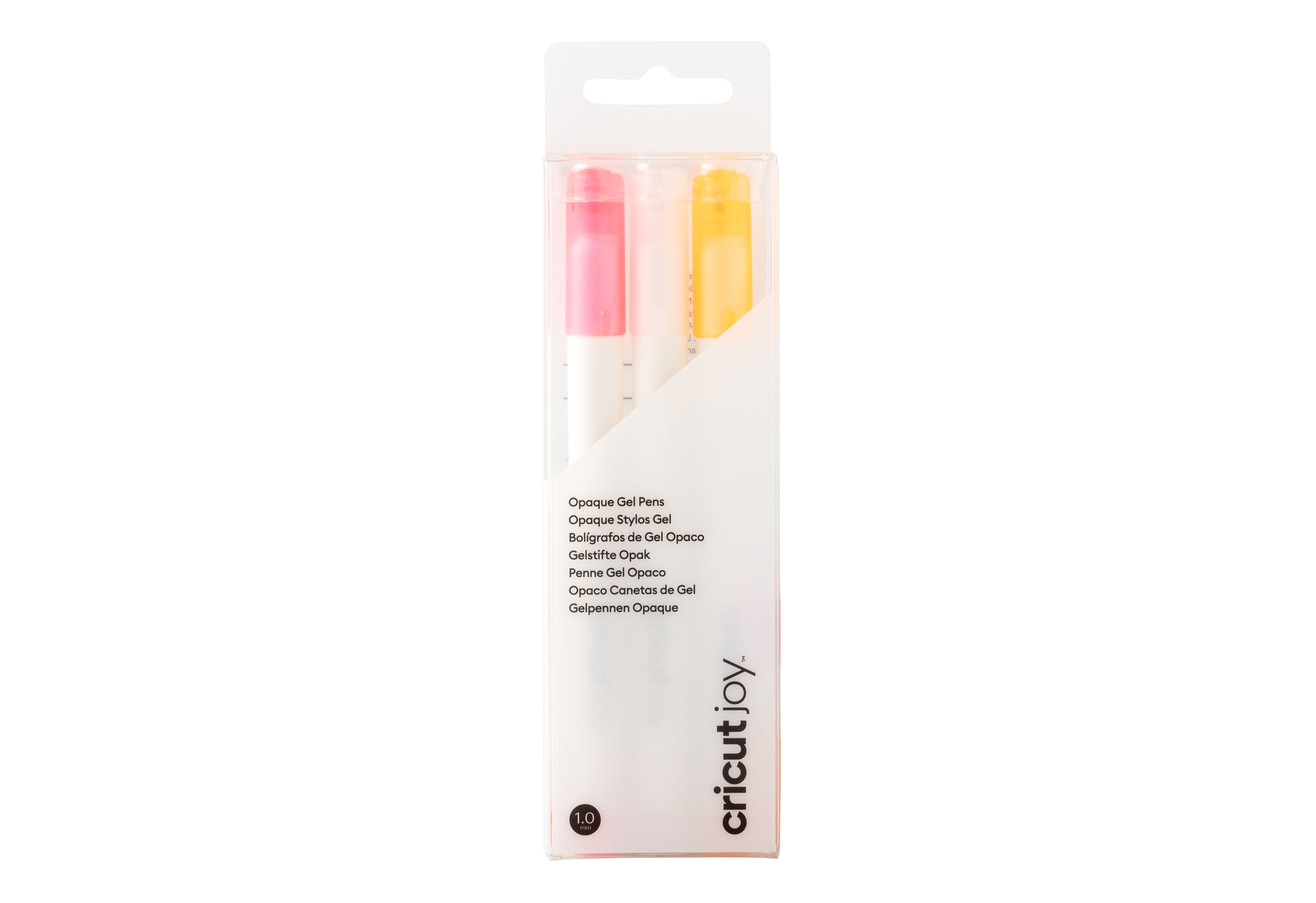 Cricut Joy Opaque Gel pens 3-pack 1,0 (White, Pink, Orange)