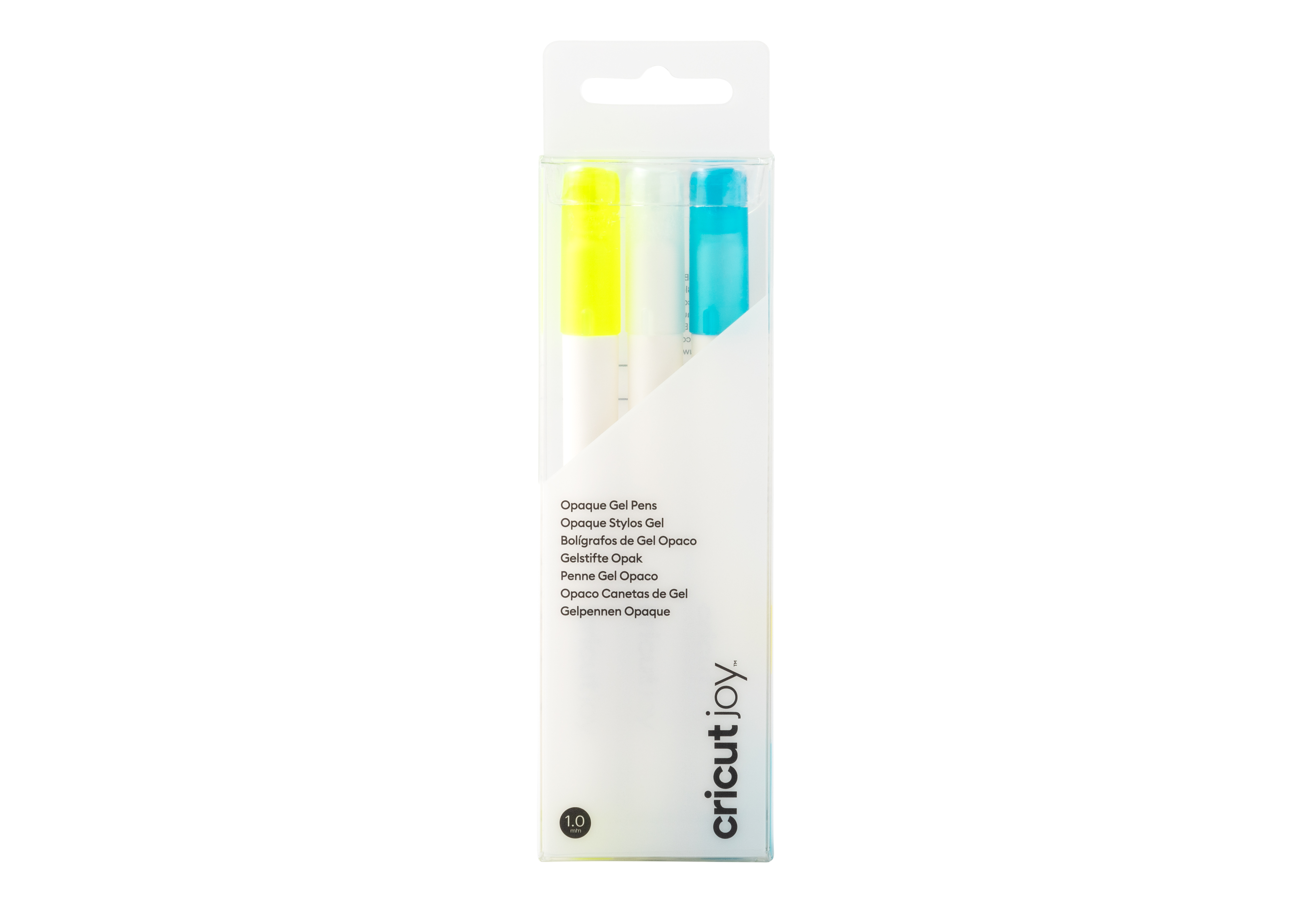 Cricut Joy Opaque Gel pens 3-pack 1,0 (White, Blue, Yellow)